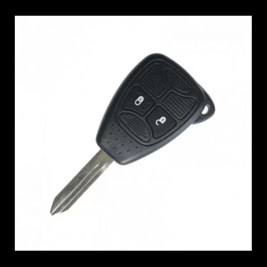 LLAVE CONTROL DODGE AVENGER 2008 - 2010 / 2 BOTONES / 434Mhz / PN:04589199AC, 04589299AB / SIN LOGO