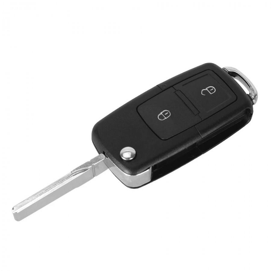 LLAVE CONTROL VW Golf Bora 2003 2004  / 2 BOTONES  / 434Mhz/1J0 959 753  / SIN LOGO