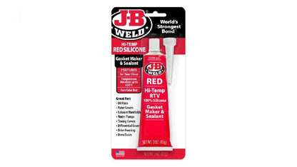 JB Weld  Silicon Altas Temperaturas Rojo 343°C Net  85 g