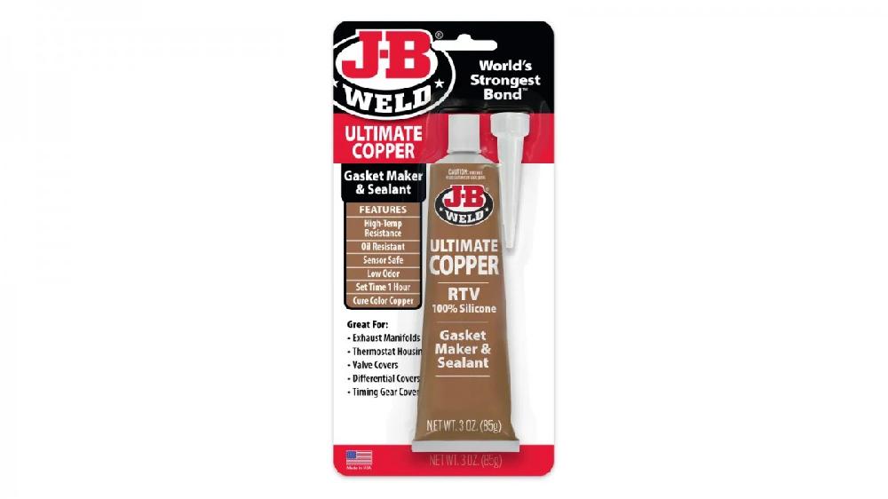 JB Weld  Silicona  Cobre De Alta Temperatura Net  85 g