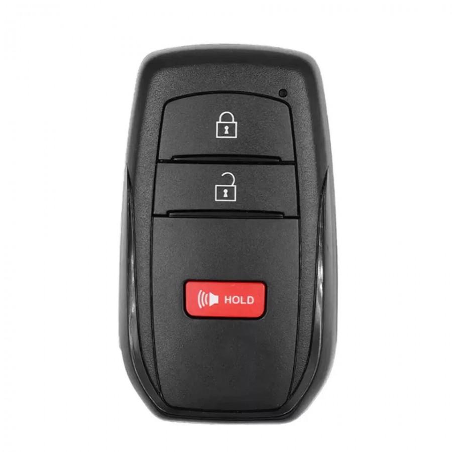 LLAVE CONTROL DE PRESENCIA  2022 Toyota Corolla Cross  / 3 BOTONES  / 314.3mhz  /aftermarket board/HYQ14FBW.8990H-0A010 / SIN LOGO