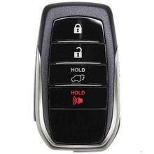 LLAVE CONTROL DE PRESENCIA  2018-2019 Toyota Land Cruiser / 4 BOTONES  / 314MHZ/HYQ14FBA,89904-60M80 / SIN LOGO