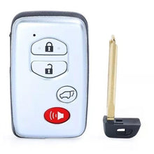 CASCARA LLAVE CONTROL DE PRESENCIA  Toyota Venza 2010-2016 / 4 BOTONES /HYQ14ACX,89904-0T020 / SIN LOGO