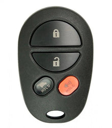 CASCARA LLAVE CONTROL PRESENCIA  Toyota Sequoia / 4 BOTONES / TOY43 ,GQ43VT20T / SIN LOGO