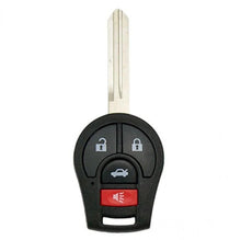 LLAVE CONTROL DE PRESENCIA  Nissan Sentra 370Z Cube 2005-2015 / 4 BOTONES  / 315mhz  /46 chip  / H0561-3AA0B, CWTWB1U751, 1788D-WB1U751 / SIN LOGO