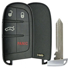 CASCARA LLAVE CONTROL DE PRESENCIA Jeep Fiat  / 4 BOTONES / M3N-40821302 / SIN LOGO