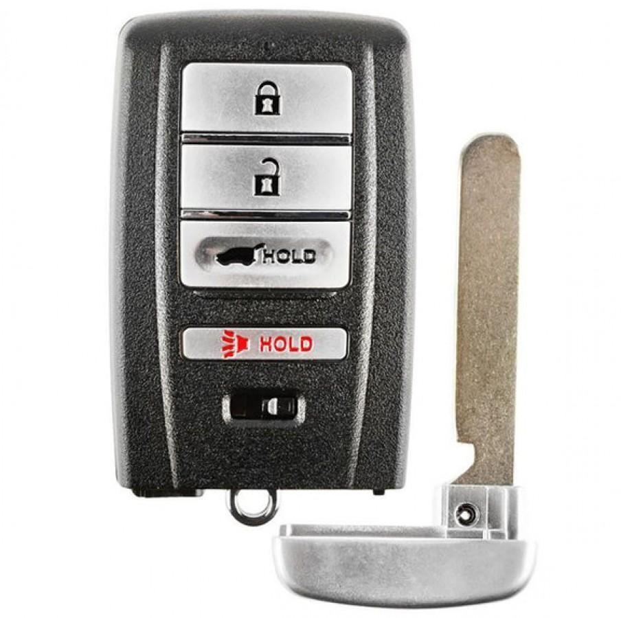 CASCARA LLAVE CONTROL DE PRESENCIA  Acura ILX RLX TLX 2016 2017 2018 / 4 BOTONES  / KR5V1X / SIN LOGO