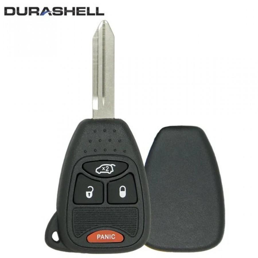 CASCARA LLAVE CONTROL DE PRESENCIA  Chrysler Sebring Pacifica Dodge Magnum 2007 / 3 BOTONES +PANICO  / OHT692713AA, OHT692427AA, M3N5WY72XX, 5135670, 267F-5WY72XX, 05183683AA / SIN LOGO
