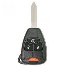 CASCARA LLAVE CONTROL DE PRESENCIA  2007-2018 Chrysler Aspen Dodge Caliber Jeep Compass PN 68039414AD 04589621AB / 4 BOTONES / OHT692713AA, 68039414AD, 04589621AB / SIN LOGO