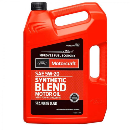 ACEITE MOTORCRAFT SAE 5W-20 NET 4.73L SYNTETIC BLEND