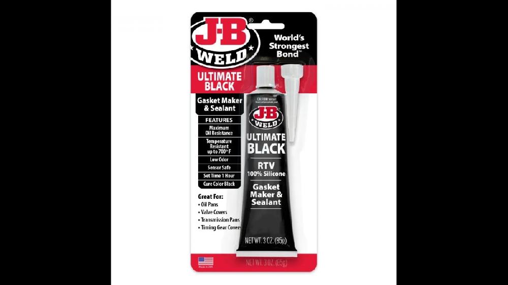 JB Weld  Silicon Automotriz Cartucho Negro Net  10.3 Oz