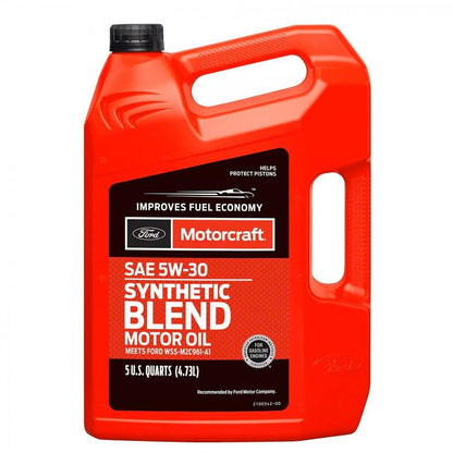 ACEITE MOTORCRAFT SAE 5W-30 SYNTHETIC BLEND XO5W305Q3SP NET 4.73L