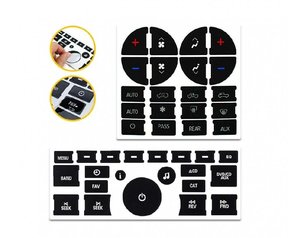STICKER BOTONES AC Y STEREO GM