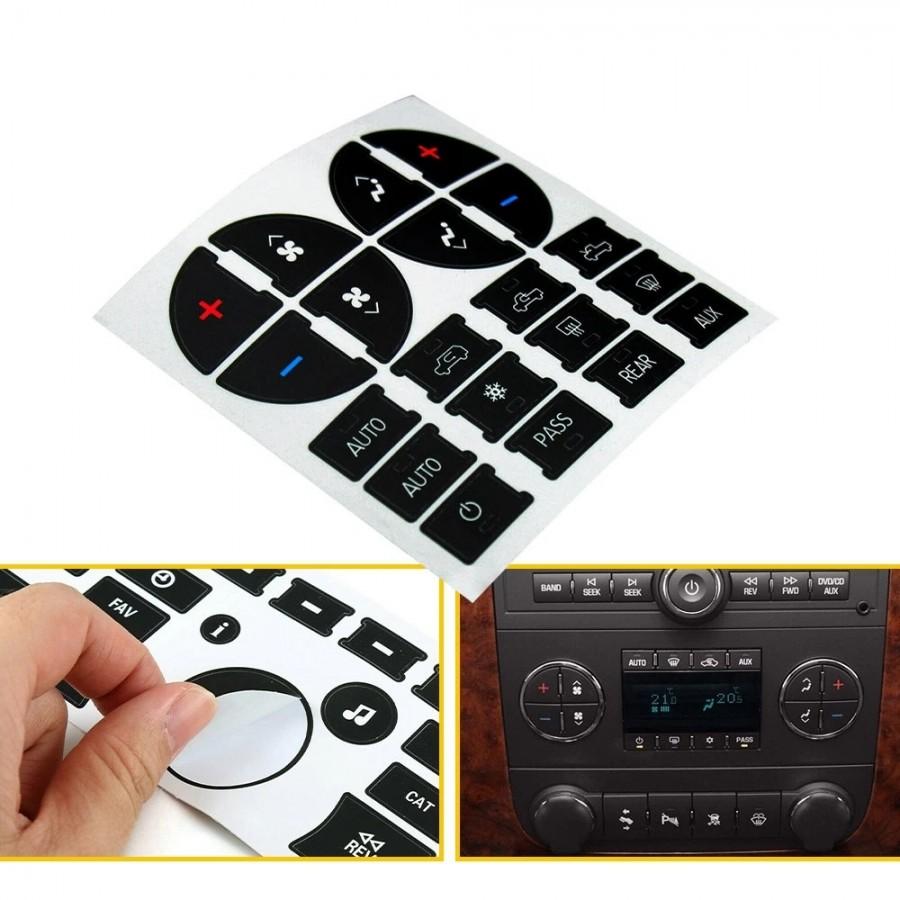 STICKER BOTONES AC Y STEREO GM