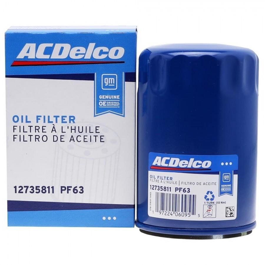 FILTRO ACEITE ACDELCO PF63 12707246 REF: WIX WL10255 sf
