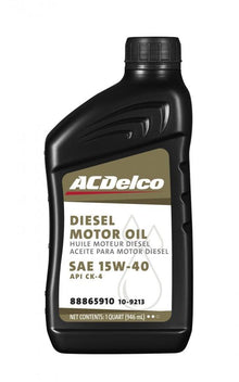 ACEITE ACDELCO SAE 15W-40 NET 946mL / DIESEL / 88865910 / 10-9213