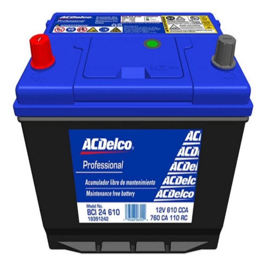 ACUMULADOR ACDELCO 24 12V 610CCA 19391242