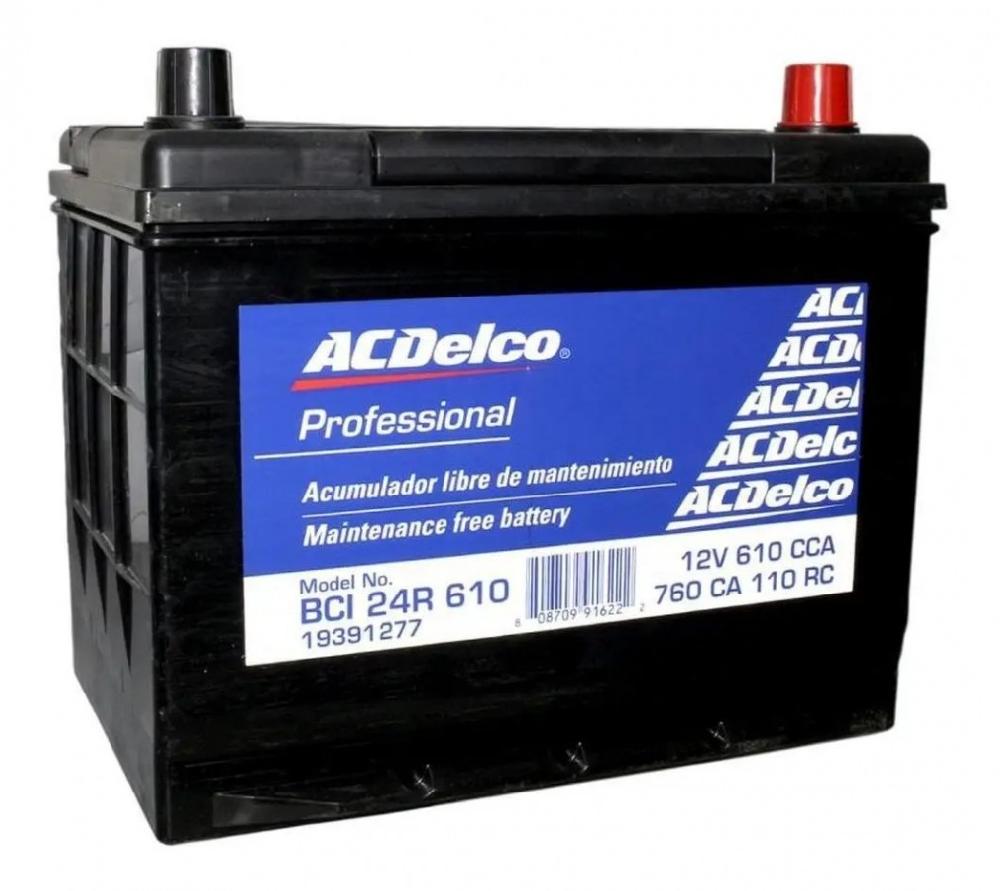 ACUMULADOR ACDELCO 24R 12V 610CCA 19391277