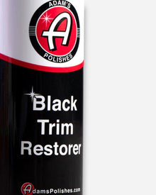 Adams Polishes Black Trim Restorer Net 4Oz/118.29Ml