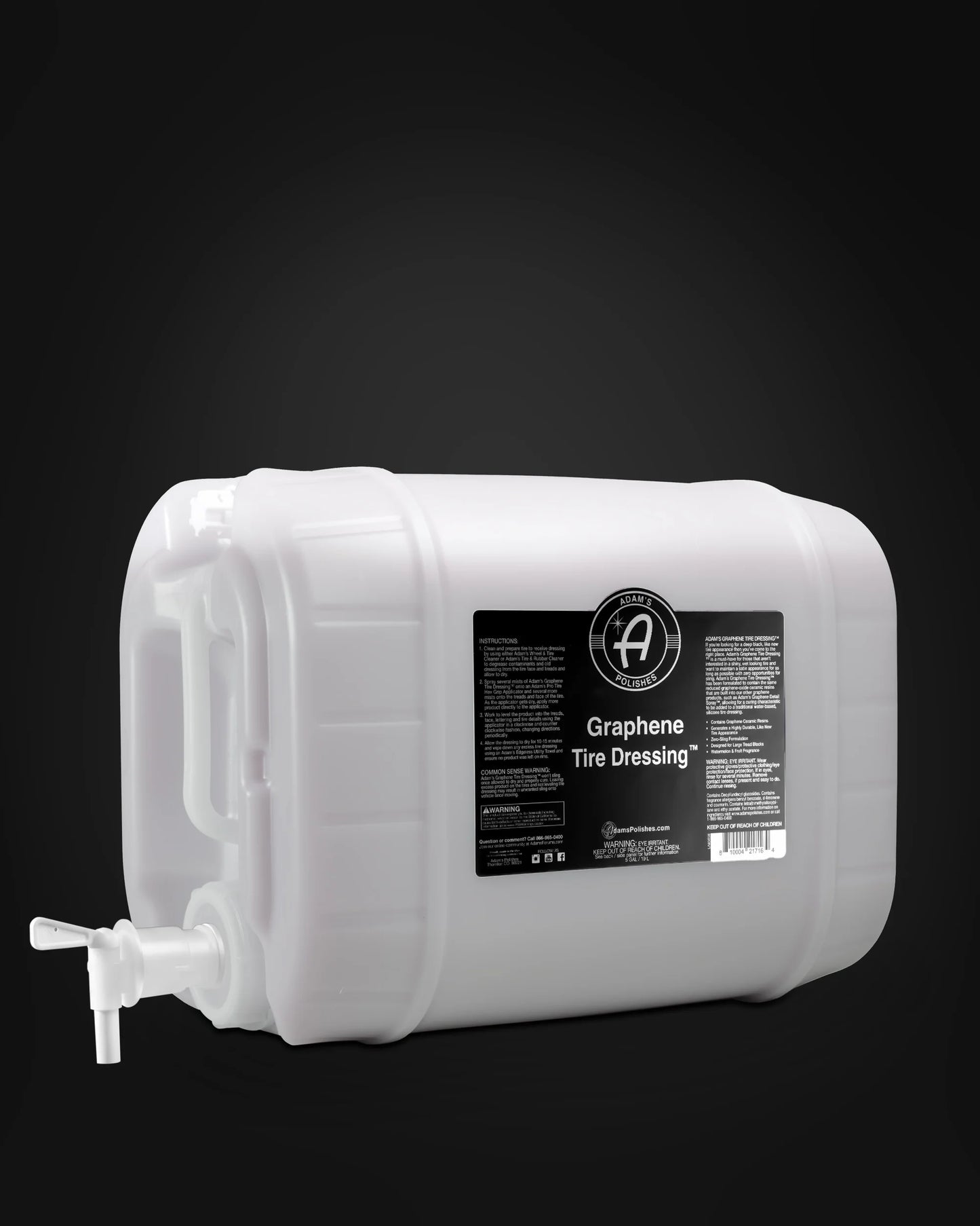 Adams Polishes Graphene Tire Dressing Net 19L