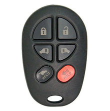 Cascara Llave Control Presencia Toyota Sequoia / 6 Botones/Toy43 / Sin Logo