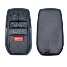 Cascara Llave Control de Presencia  2021-2022 Toyota Sienna Hybrid  / 6 Botones /Hyq14Fbx, 8990H-08010 / Sin Logo