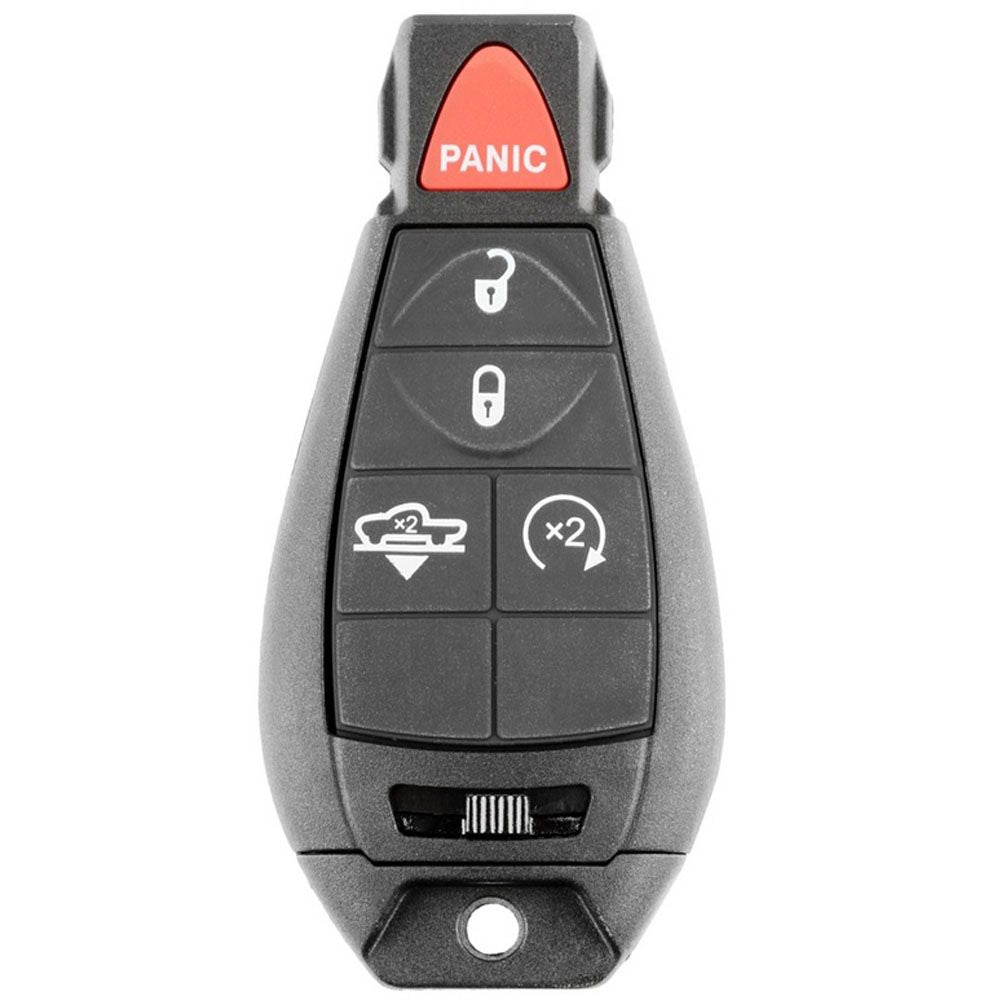 Llave | Dodge Ram 1500 2500 3500 | 2013-2018 | 5 Botones | Fcc Gq4-53T | 433Mhz | Pn 68159655 | Chip Id46-Pcf7953