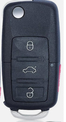 Llave Control  Vw Bora Seat Ibiza Skoda Octavia 2000 / 3 Botones  / 434Mhz/5Fa 009 259-55,028678551112,50W 1Jo 959 753 N / Sin Logo