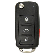 Llave Control Remoto / Volkswagen / 1K0959753P , Nbg92596263 / Frec: 315Mhz / 4 - Botones /  Hu66