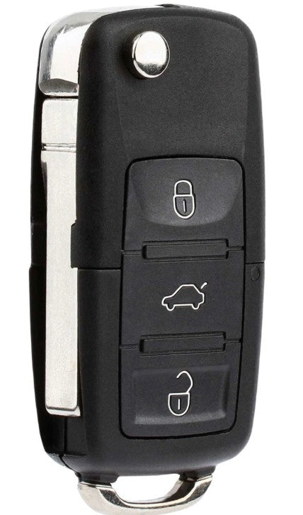 Llave Control  Passat Jetta Beetle Golf 1998-2001 / 3 Botones  / 315Mhz/Id48 / Nbg8137T,1J0959753F,Hlo1J0959753F / Sin Logo