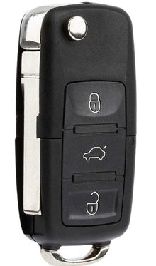 Llave Control  Passat Jetta Beetle Golf 1998-2001 / 3 Botones  / 315Mhz/Id48 / Nbg8137T,1J0959753F,Hlo1J0959753F / Sin Logo