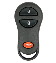 Control Jeep Grand Cherokkee 1999 - 2004 / 56045497 / Gq43Vt9T, 56045497 / 315Mhz / 3 Botones / Sin Logo