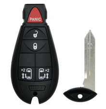 Llave Fobik Control Remoto / Chrysler Town & Country Mini Van  / Iyz-C01C , 68066875Aa, M3N5W783X / Frecuencia 434 Mhz / Chip 46 Chip(Pcf7941) / No Logo