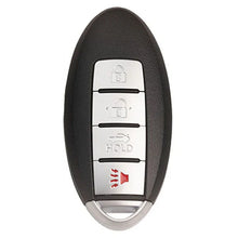 Llave Presencia Control Remoto | Nissan Versa 2013 - 2017 | 4 Botones | Cwtwb1U840 | Frecuencia 315Mhz | Sin Logo