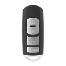 Llave Control de Presencia 2016-2020 Mazda Cx-5 Cx-9 / 4 Botones  / 315Mhz/ Wazske13D01 / Sin Logo