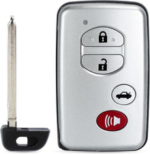 Llave Precencia Toyota Camry 2007-2011 / 89904-06131 / Hyq14Aab / 315Mhz / 4 Botones / 4D Chip / Sin Logo