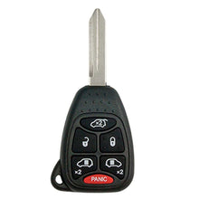 Llave Control Jeep Commander  2007-2007 / 68003389Aa / Oht692427Aa / 315Mhz / 6 Botones Puertas Cajuela /  Sin Logo