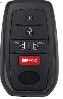 Llave Control de Presencia 2021-2022 Toyota Sienna / 5 Botones / 314.3Mhz/Hyq14Fbx,1551A-14Fbx,8990H-08020 / Sin Logo