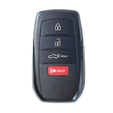 Llave Control de Presencia 2022-2023 Toyota Tundra / 4 Botones / 314.3Mhz/231451-3041,Hyq14Fbx, 8990H-0C010 / Sin Logo