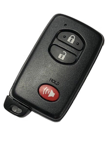 Llave Control de Presencia 2010 - 2012 Toyota Rav4 / 3 Botones / 314.3Mhz /Aftermarket Board/89904-0R060,Hyq14Aem,1551A-14Aem / Sin Logo