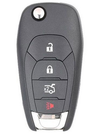 Llave Control Remoteo | Cruze Sonic 2016 - 2019 | 4-Botones | Fcc Id: Lxp-T003 | Frecuencia 315 Mhz | Pn: 13588756 |