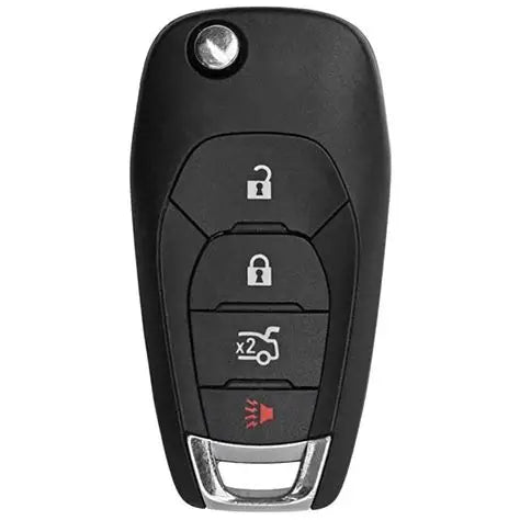 Llave Control Remoto | Chevrolet Cruze 2016 - 2019 | 4-Botones | Fcc Id: Lxp-T004 | Frecuencia 433 Mhz | 13514135 | No Logo