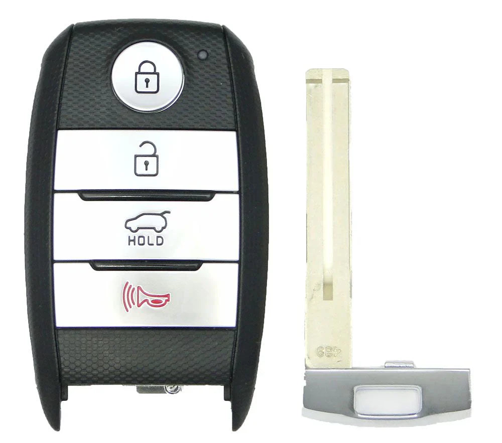 Llave Presencia Control Remoto | 2014-2017 Kia Rio Optima | 4 Botones Cajuela | 315 Mhz | Sy5Xmfna04 / Pn95440-2T510