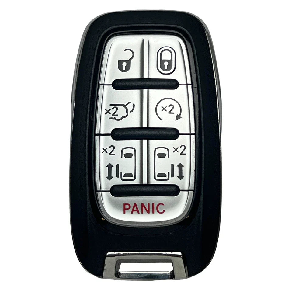Llave Control de Presencia 2017-2024 Chrysler Pacifica Voyager / 7 Botones / 433Mhz /M3N-97395900,7812A-97395900 / Sin Logo