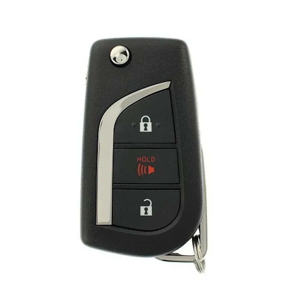 Llave Control Toyota Hilux Yaris / 3 Botones / 433Mhz/Toy48/ B41Ta / Sin Logo