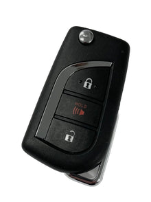 Llave Control Toyota Rav4 2019-2021 / 3 Botones / 315Mhz/H Chip / Gq4-73T, 89070-0R300 / Sin Logo
