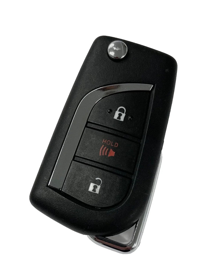 Llave Control Toyota Rav4 2019-2021 / 3 Botones / 315Mhz/H Chip / Gq4-73T, 89070-0R300 / Sin Logo