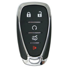 Llave Presencia Control Remoto | 2016-2019 Chevrolet Malibu | 5 Botones Cajuela Y Arranque | Chip:Id46 / 433 Mhz | Hyq4Ea / Pn:13529663, 13508768, 13584496