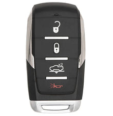 Llave Control Oht-4882056 4-Botones 433Mhz Para 2019-2021 Dodge Ram 2500 3500 4500 5500 68291688Ad