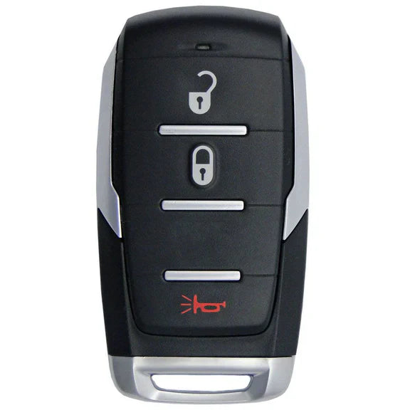 Llave Control Oht-4882056 3-Botones 433Mhz 4A Chip Para 2019-2021 Dodge Ram 2500 3500 4500 5500 68442905Ab Tablilla Original